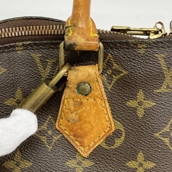 Louis Vuitton Handbag Monogram Alma Brown - Picture 9 of 10